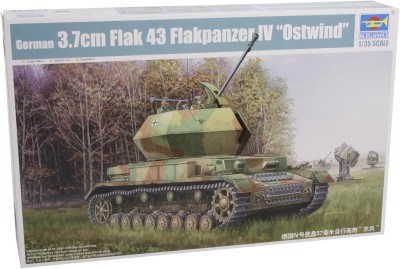 TRUMPETER 01520 1:35 German 3.7cm Flak 43 Flakpanzer IV “Ostwind”