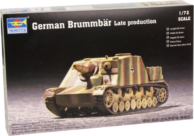 TRUMPETER 07212 1:72 German Brummbar Late production 