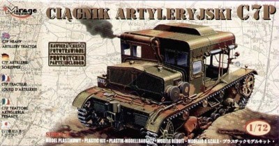 MIRAGE 72891 1:72 C7P Heavy Artillery Tractor [with PE Parts]
