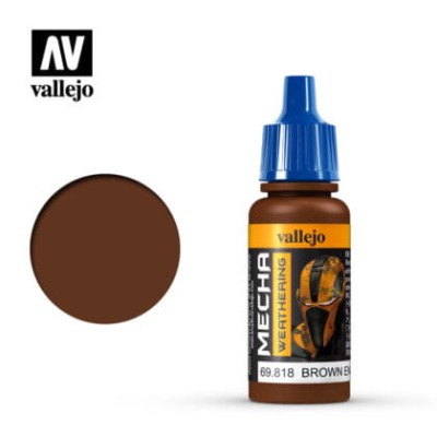 VALLEJO MECHA COLOR 69818 BROWN ENGINE S 17ml