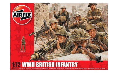AIRFIX 00763 1:72 WWII British Infantry