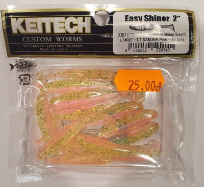 KEITECH EASY SHINER 2"(5,4cm) LT#02 Sakura Pink - op.12szt