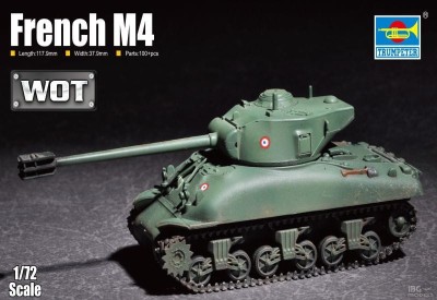 TRUMPETER 07169 1:72 French M4
